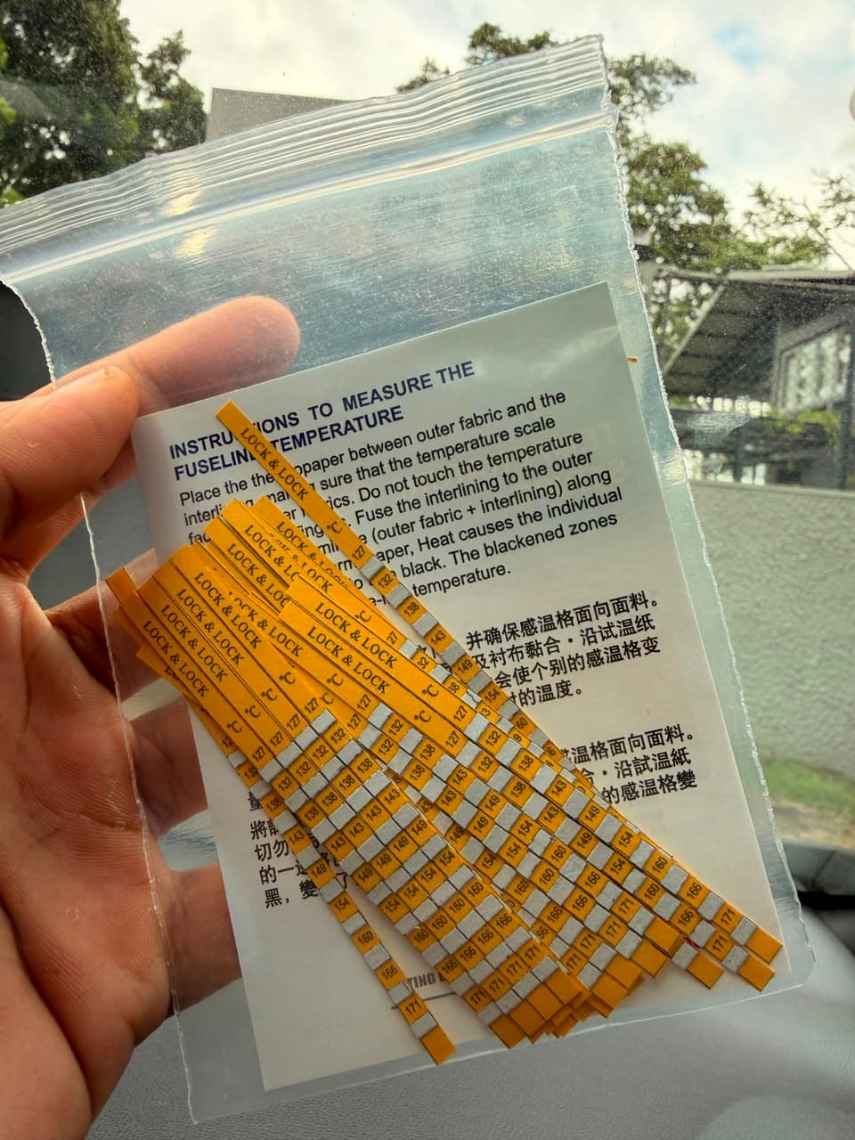 TEMPERATURE MESURING PAPER